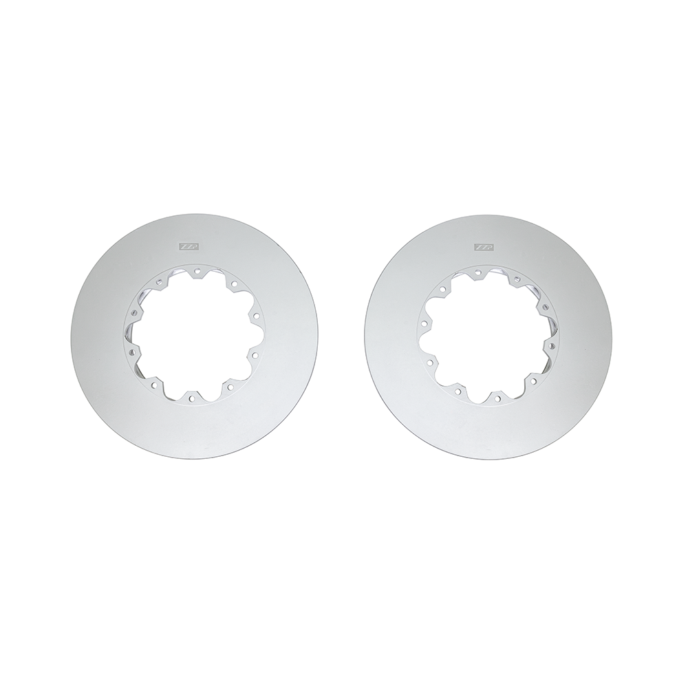 ZZP Cross Drilled & Slotted 390mm Front Brake Rotors - For Cadillac CTS-V & Chevy Camaro ZL1 | Performance Upgrade