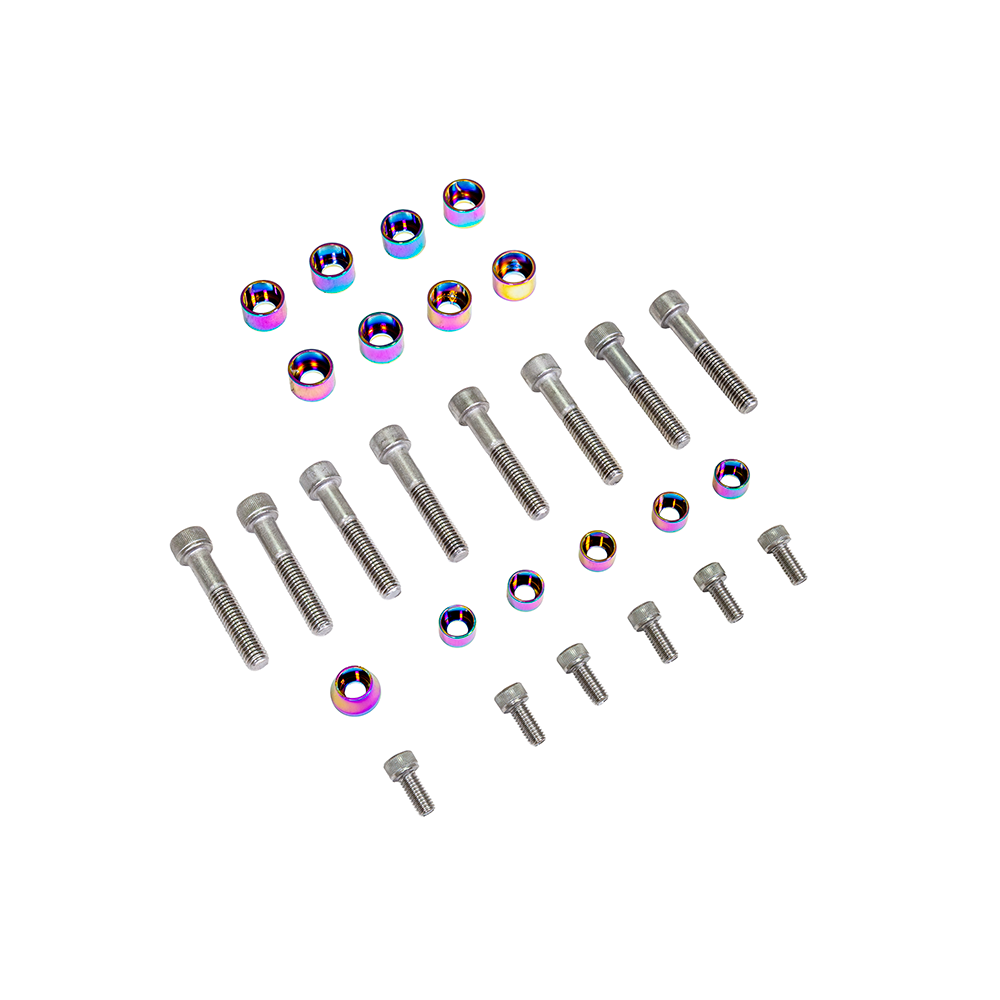 dress up bolts ZZP M62 Dress Up Bolt Kit, Red