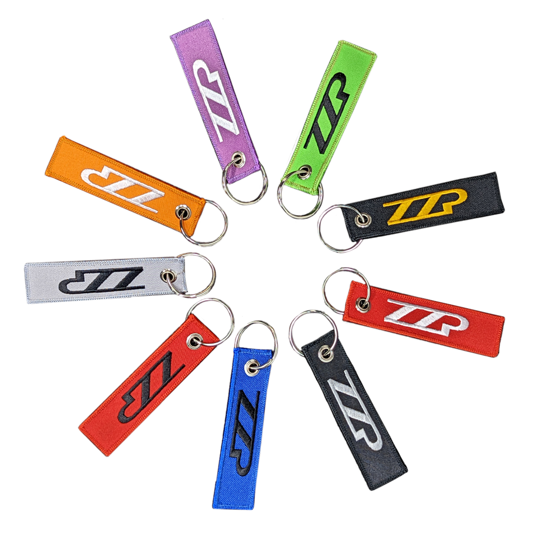 ZSPEC Design Jet Tag Keychains - Red or Black