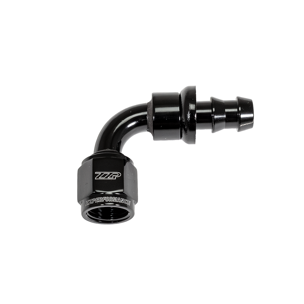 ZZP -06 AN 90° Swivel Push Lock Fitting