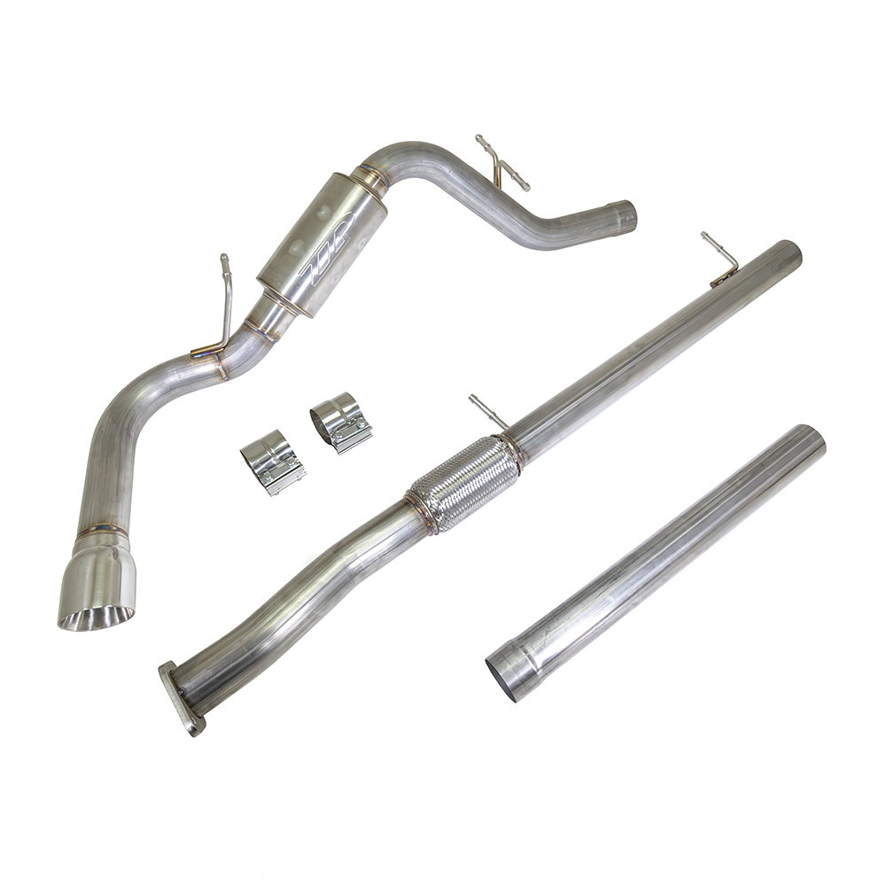 ZZP 2.7 Colorado/Canyon 3" Stainless Catback Exhaust
