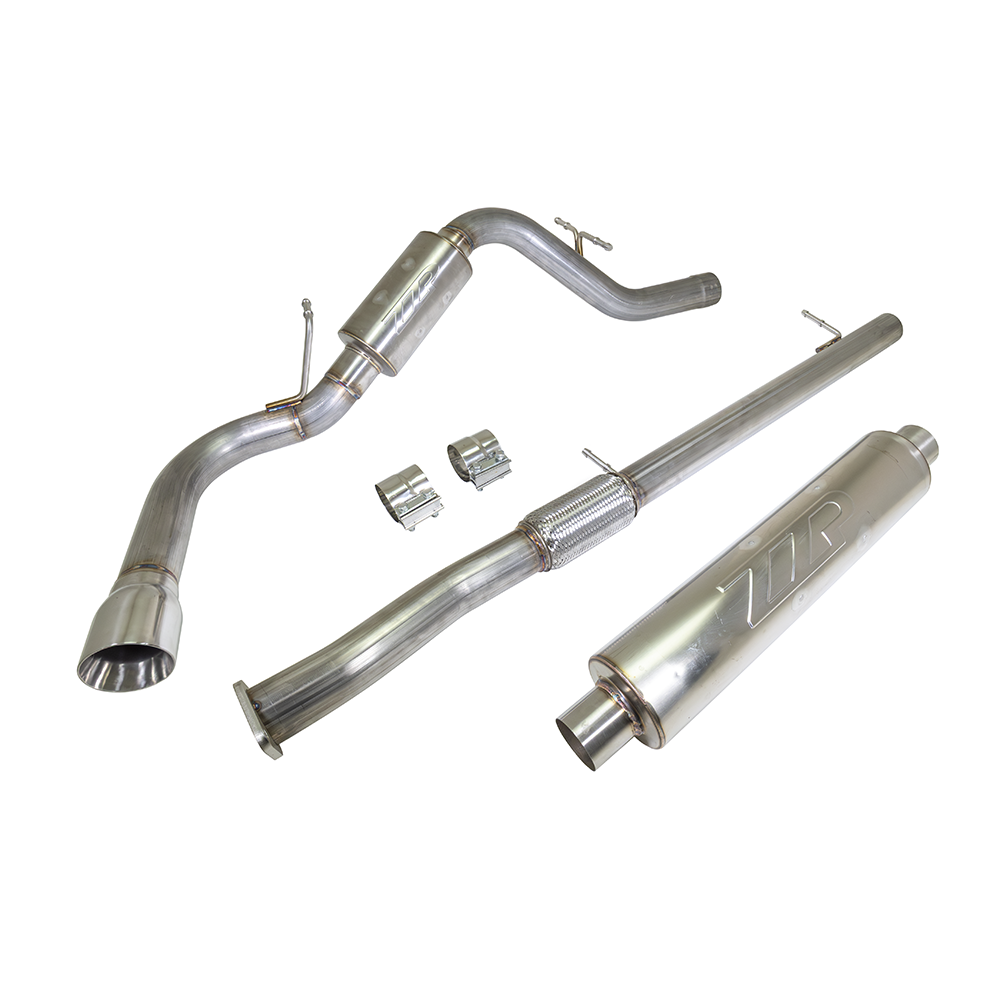 ZZP 2.7 Colorado/Canyon 3" Stainless Catback Exhaust