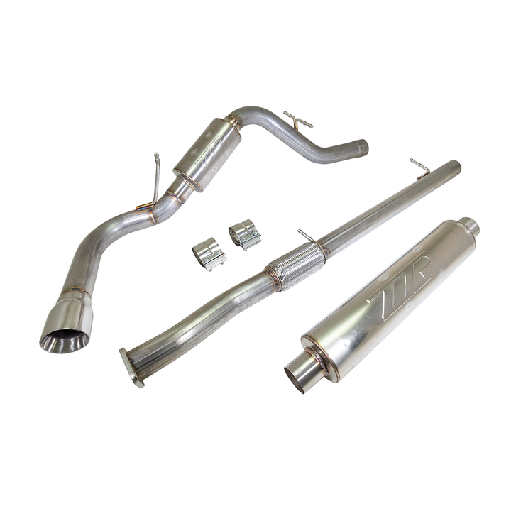 ZZP 2.7 Colorado/Canyon 3" Stainless Catback Exhaust