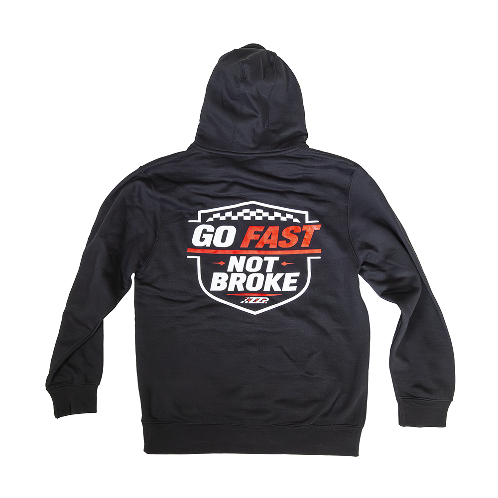 ZZP Crest Zip-Up Hoodie