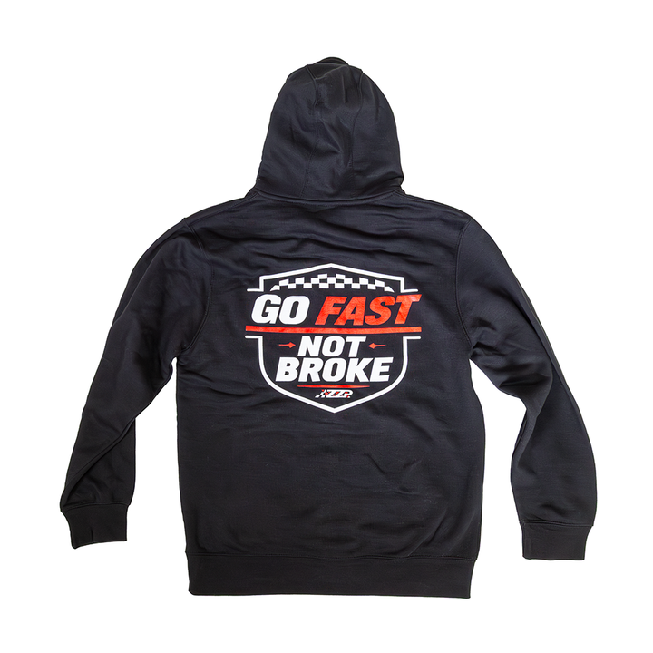 ZZP Crest Zip-Up Hoodie