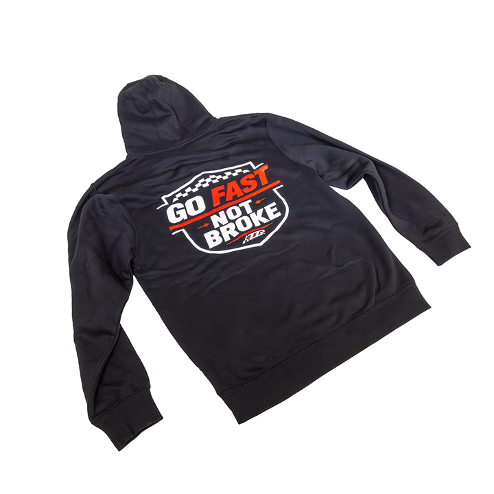 ZZP Crest Zip-Up Hoodie