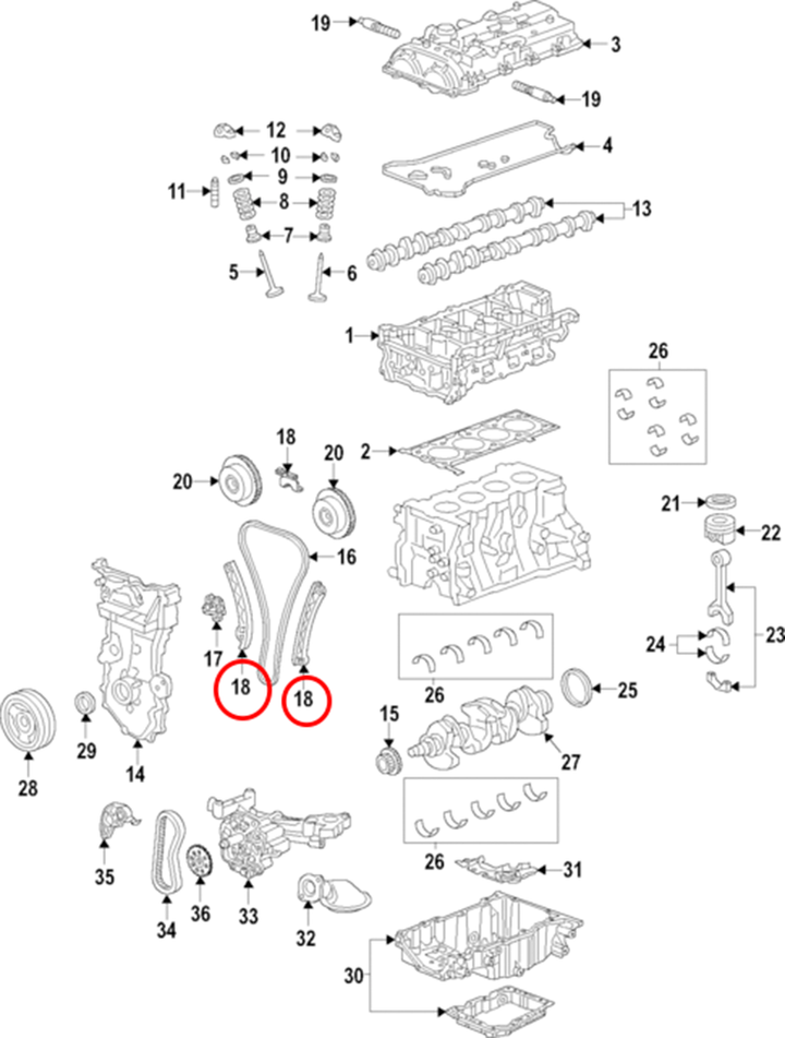 ZZP Gen 2 Cruze Upgraded Timing Guide Set