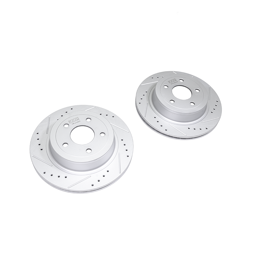 ZZP Cross Drilled and Slotted Rotors - Ecotec