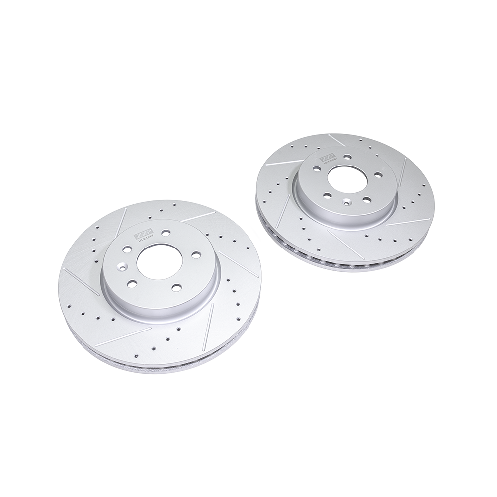 ZZP Cross Drilled and Slotted Rotors - ATS