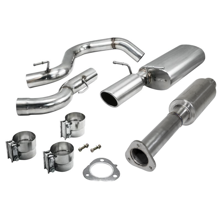 ZZP 3 inch Stainless Steel Cobalt LNF Catback Exhaust