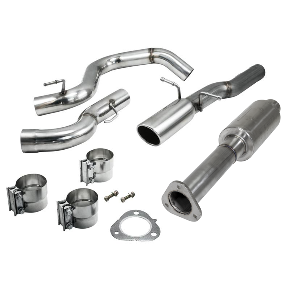 ZZP 3 inch Stainless Steel Cobalt LNF Catback Exhaust