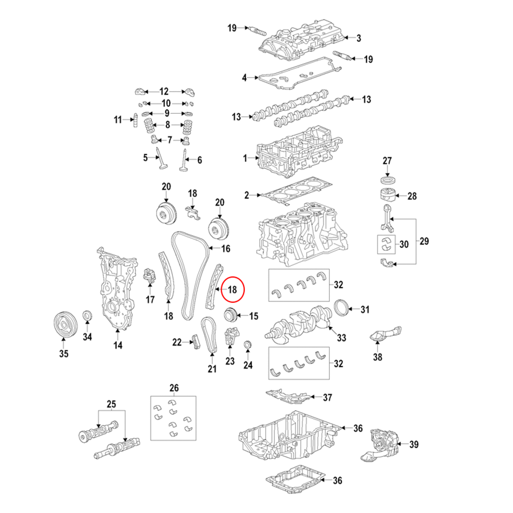 ZZP LTG Timing Chain Guide