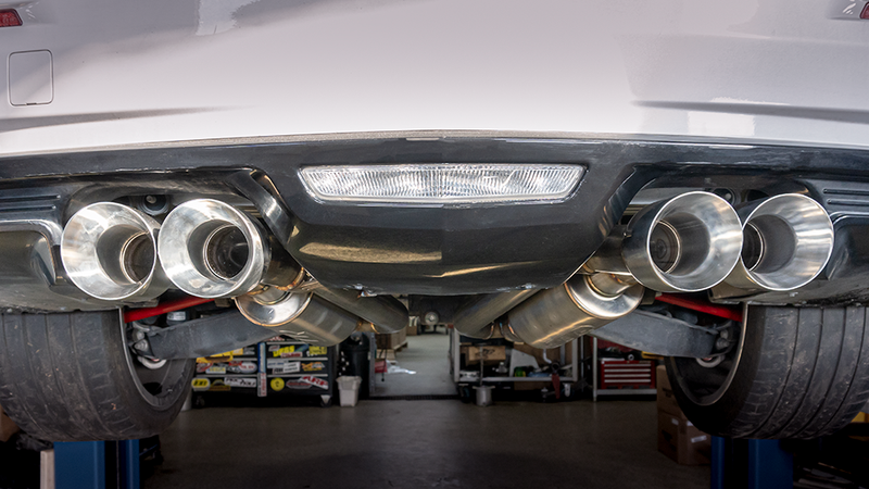 ZZP ATS-V Dual 3 Inch Stainless Steel Catback Exhaust