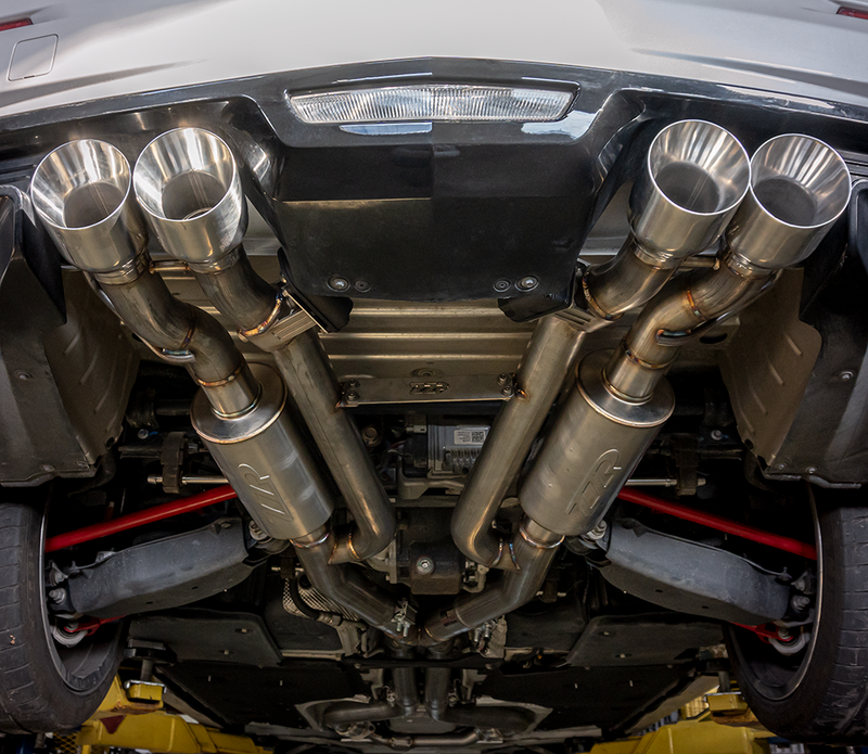 ZZP ATS-V Dual 3 Inch Stainless Steel Catback Exhaust