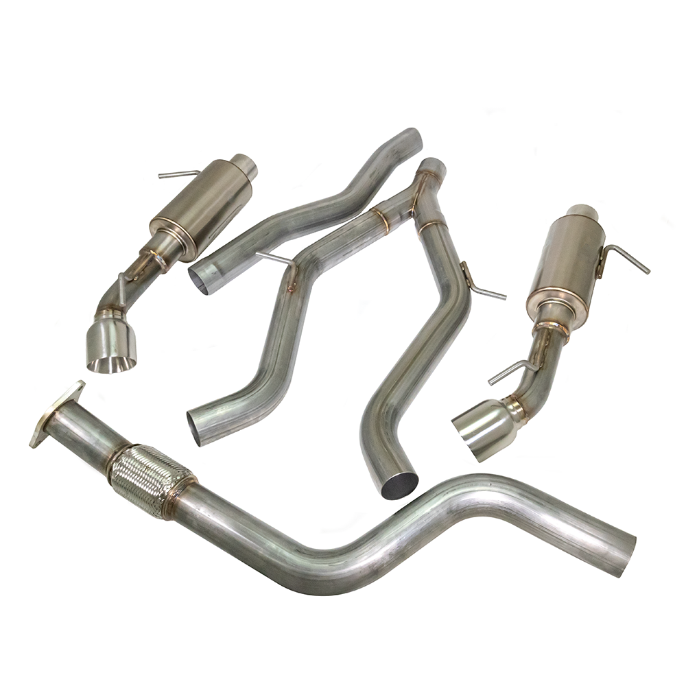 ZZP Camaro 2.0L Stainless Catback Exhaust - V2