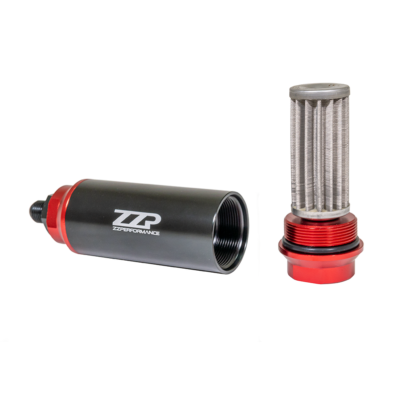 ZZP Stainless Steel Inline Fuel Filter