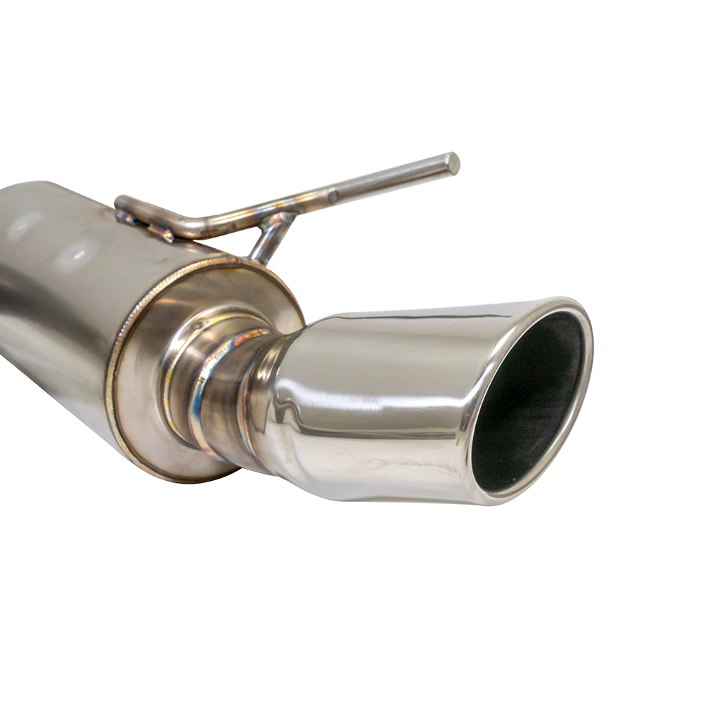 ZZPerformance Catback Exhaust System For Chevy Cruze 1.4L Turbo - Stainless Steel, Single Exit (ZZ-CRZCB)