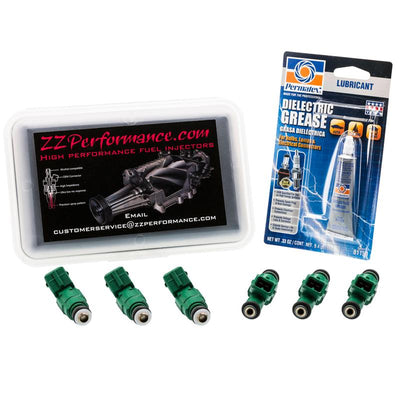 42.5# Bosch "Green Giant" Injectors - Set Of 6 - 3800 – ZZPerformance